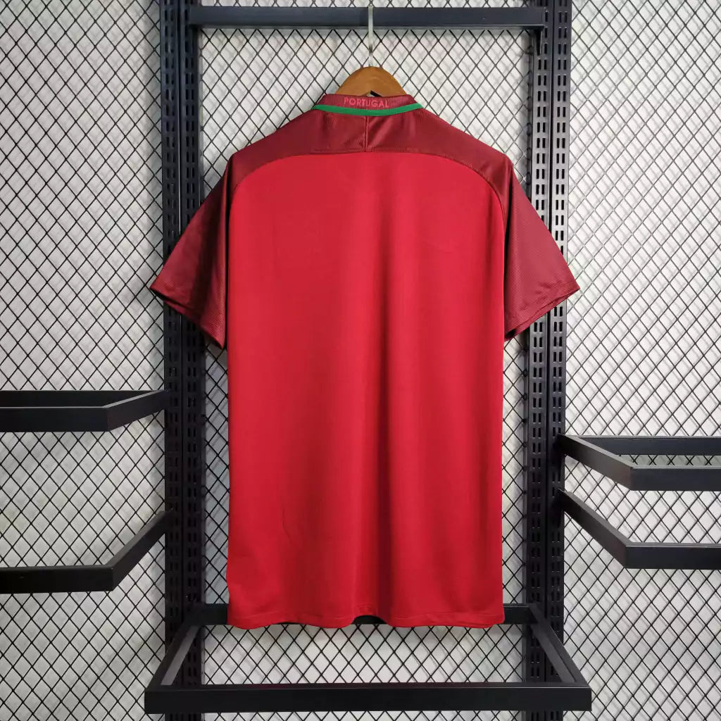 Camisa Portugal Euro 2016 Home - Retrô Masculina