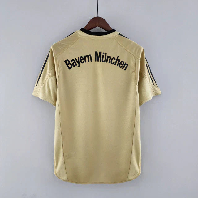 Camisa RetrƓ Bayern de Munique III Adidas 2004/05 Masculino Dourada