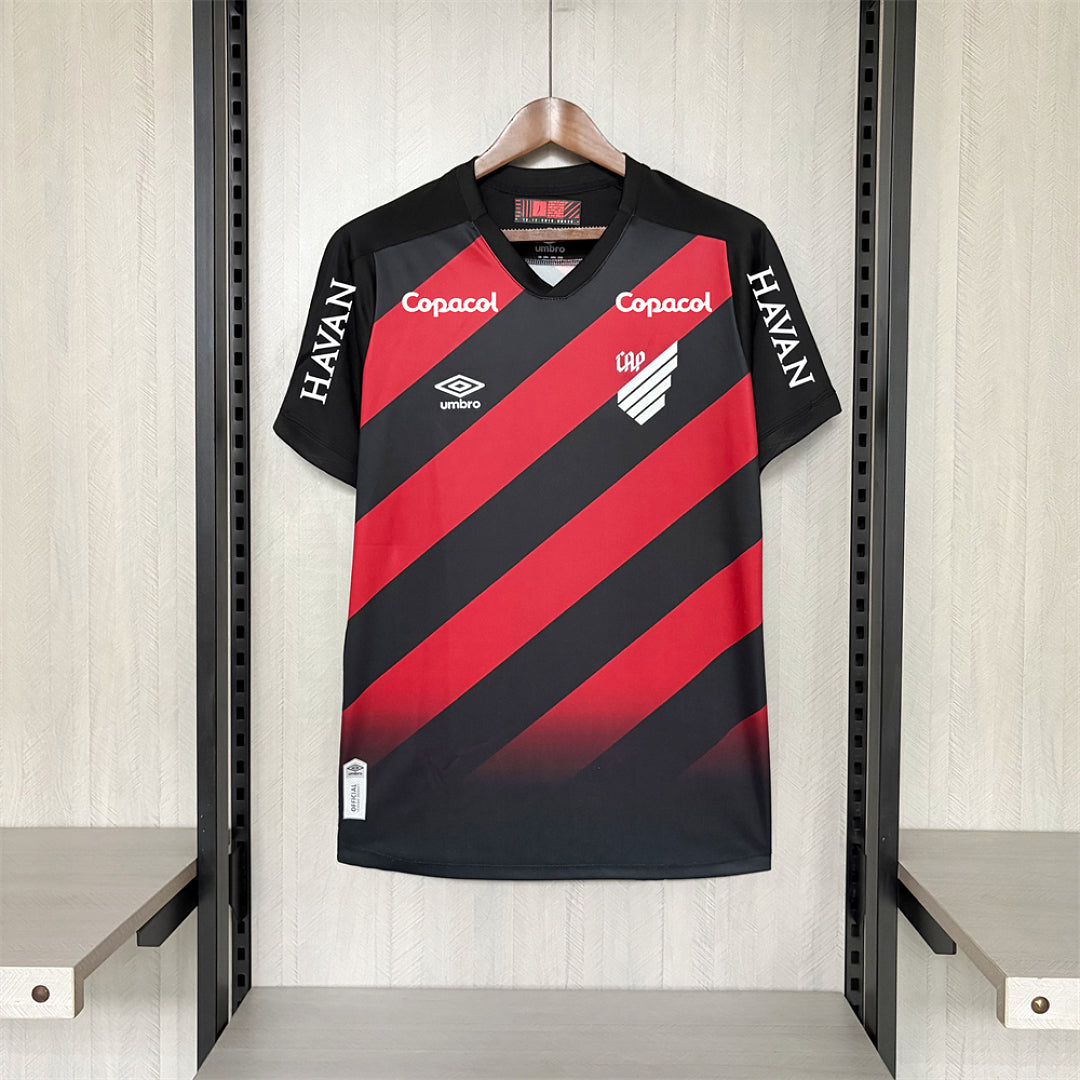 Camisa Athletico Paranaense Home Com Patrocínios 26/27 - Torcedor Masculina