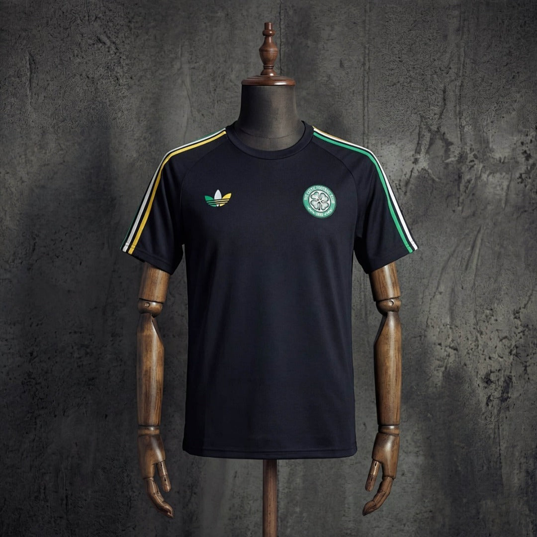 Camisa Celtic Preta 26/27 - Adidas Torcedor Masculina