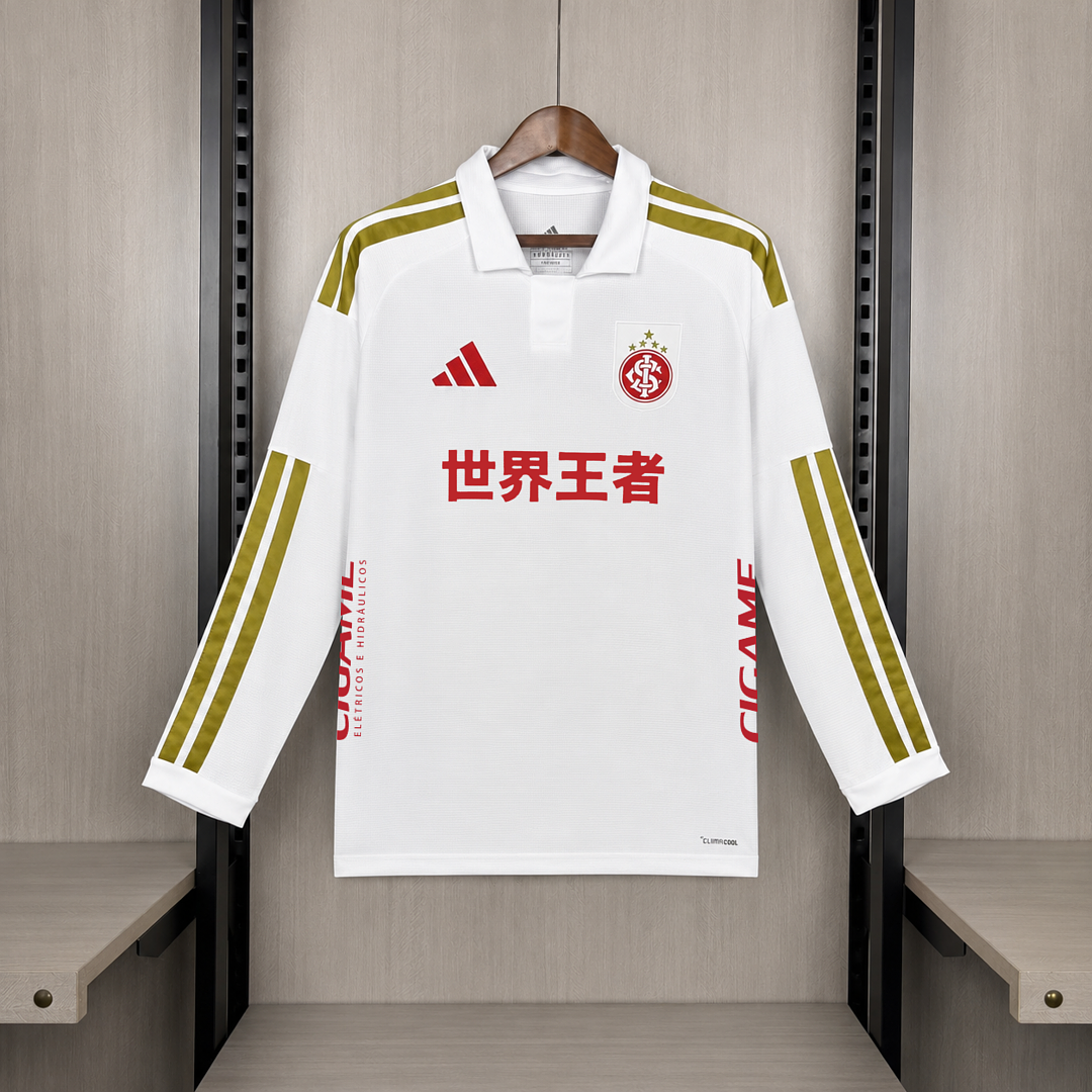 Camisa Internacional Away 26/27 Manga Longa - Adidas Torcedor Masculina