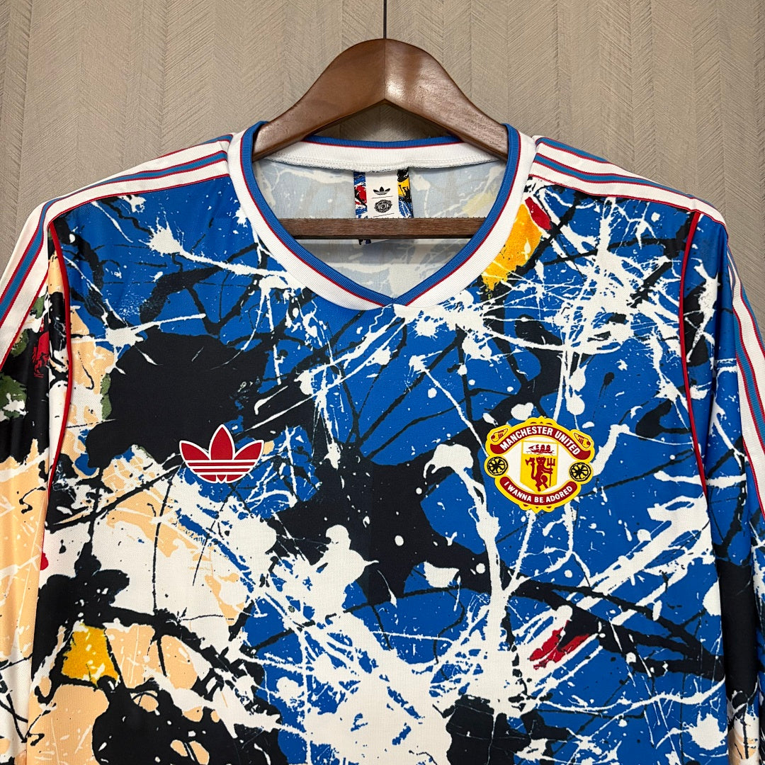 Camisa Manchester United 26/27 Manga Longa - Adidas Torcedor Masculina