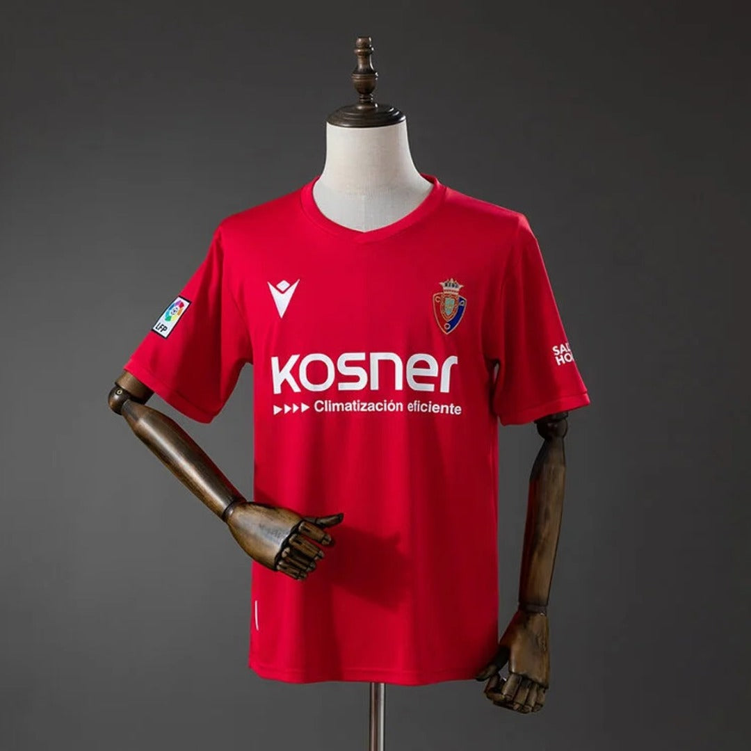 Camisa Osasuna Vintage 26/27 - Macron Torcedor Masculina