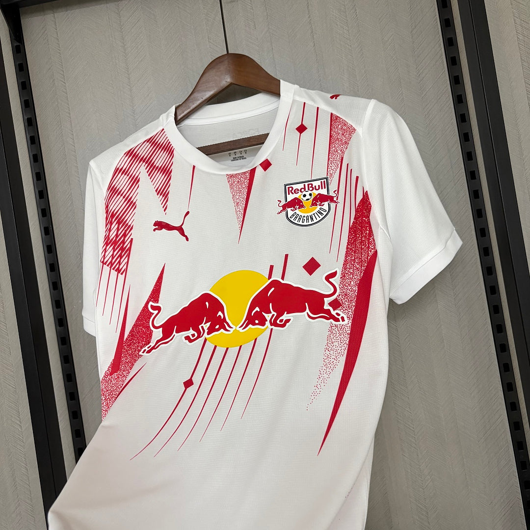 Camisa RB Bragantino Home 26/27 - New Balance Torcedor Masculina