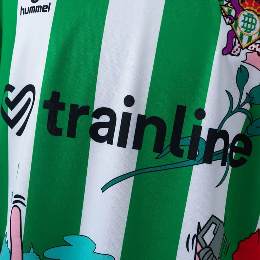 Camisa Real Betis Pré-Jogo 26/27 - Hummel Torcedor Masculina
