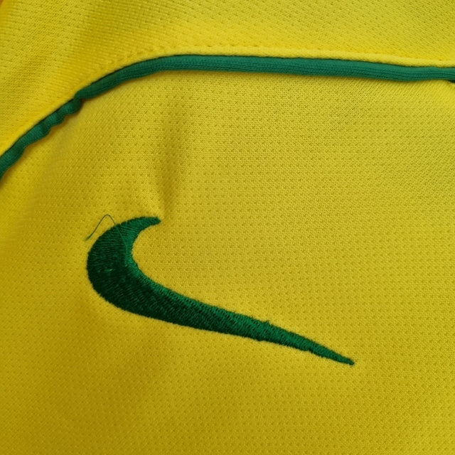 Camisa Brasil 2004 Home - Retrô Masculina