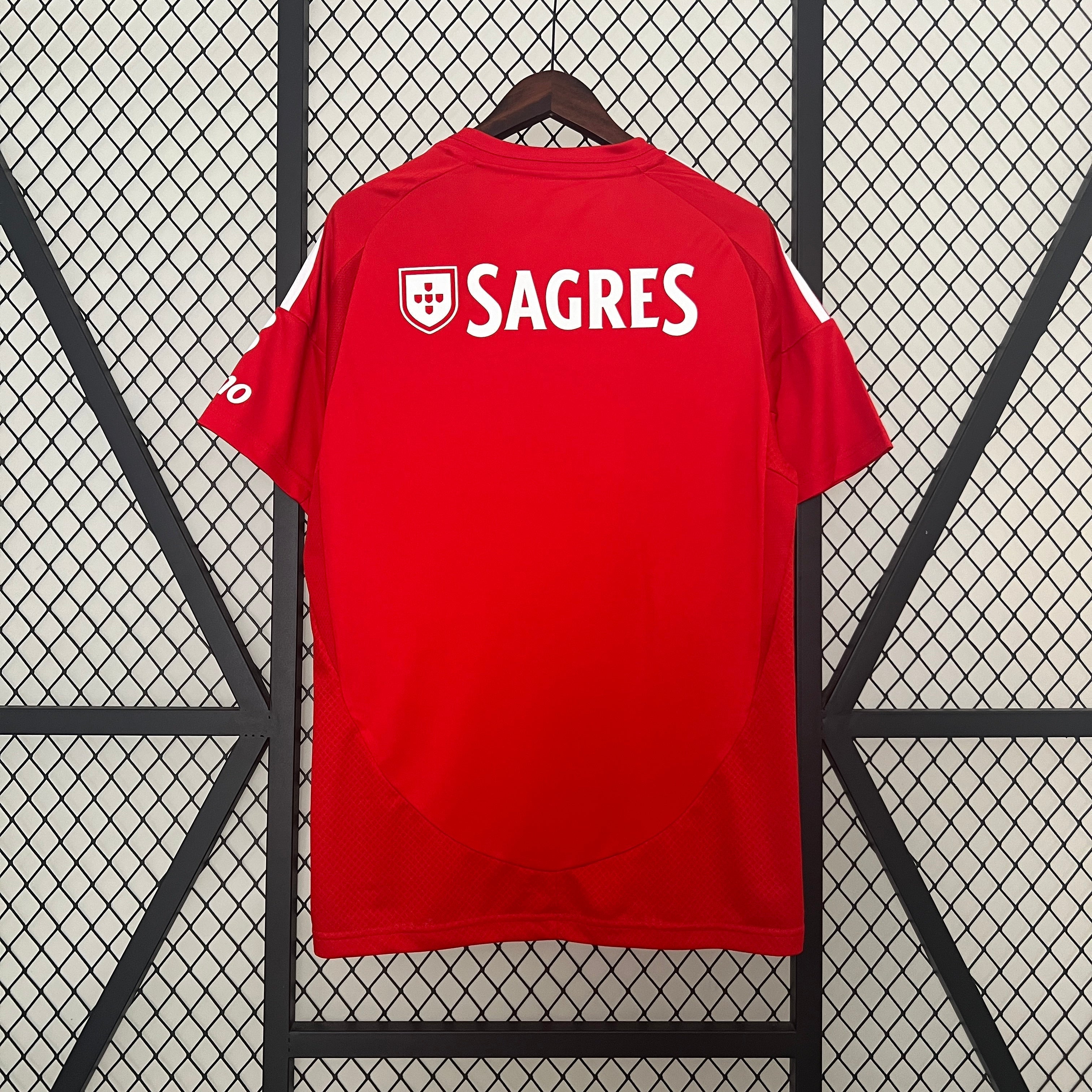 Camisa Benfica Home 24/25 - Adidas Torcedor Masculina Lançamento