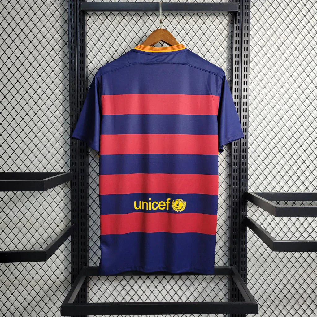 Camisa Retro Barcelona I Home Nike 2015/16 Masculino