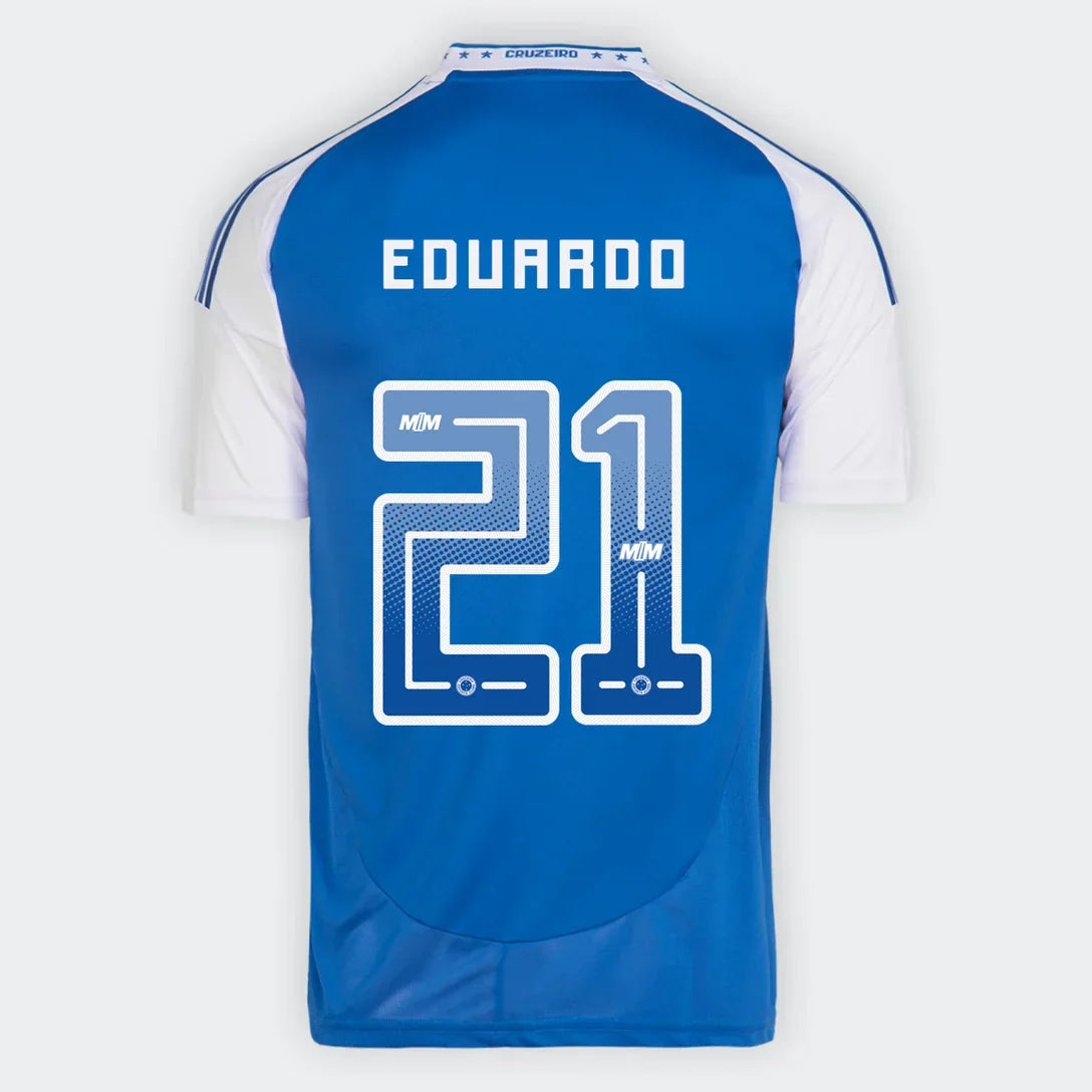 Camisa Cruzeiro Home 25/26 Eduardo N° 21