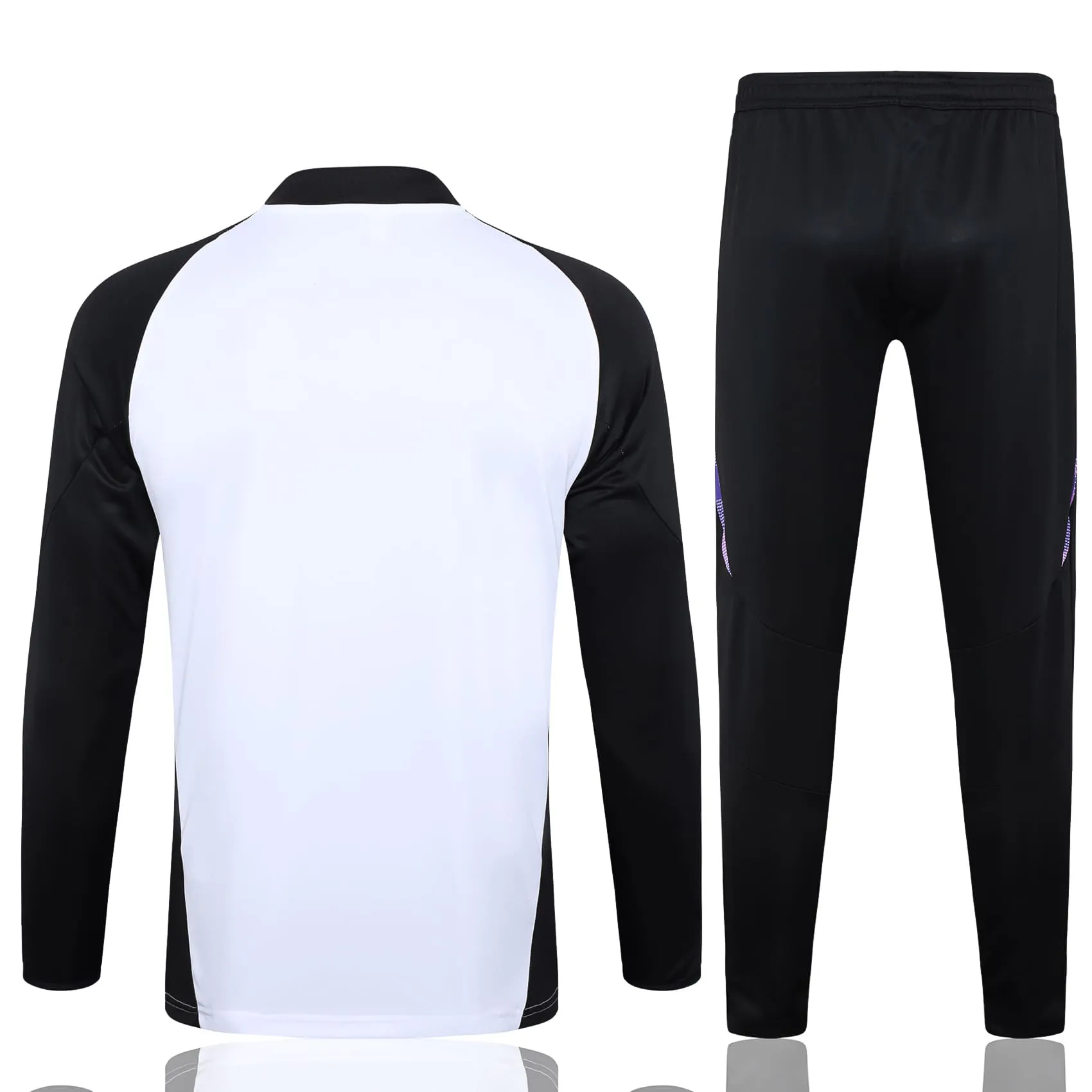 Conjunto de Treino Alemanha 2024/25 - Adidas Branco com Preto
