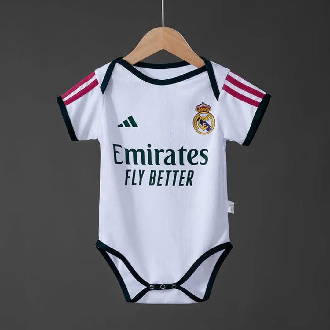 Kit Infantil Real Madrid Home Bebê 26/27