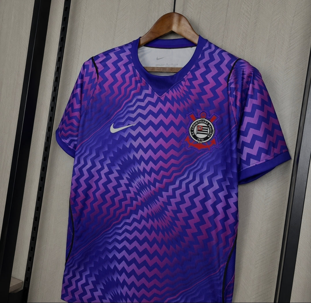 Camisa Corinthians Goleiro Roxa 26/27 - Nike Torcedor Masculina
