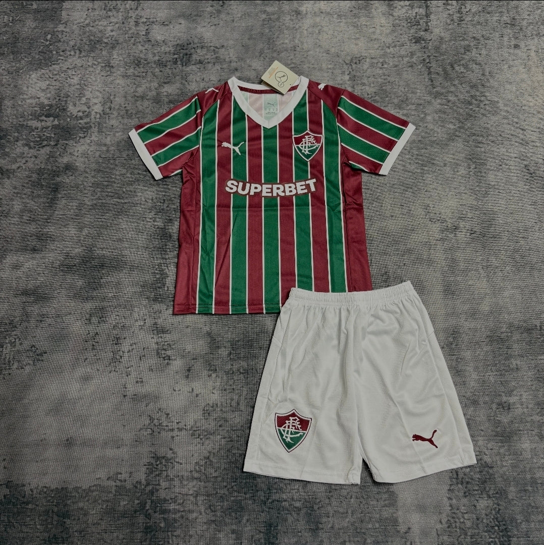 Kit Infantil Fluminense Home 26/27