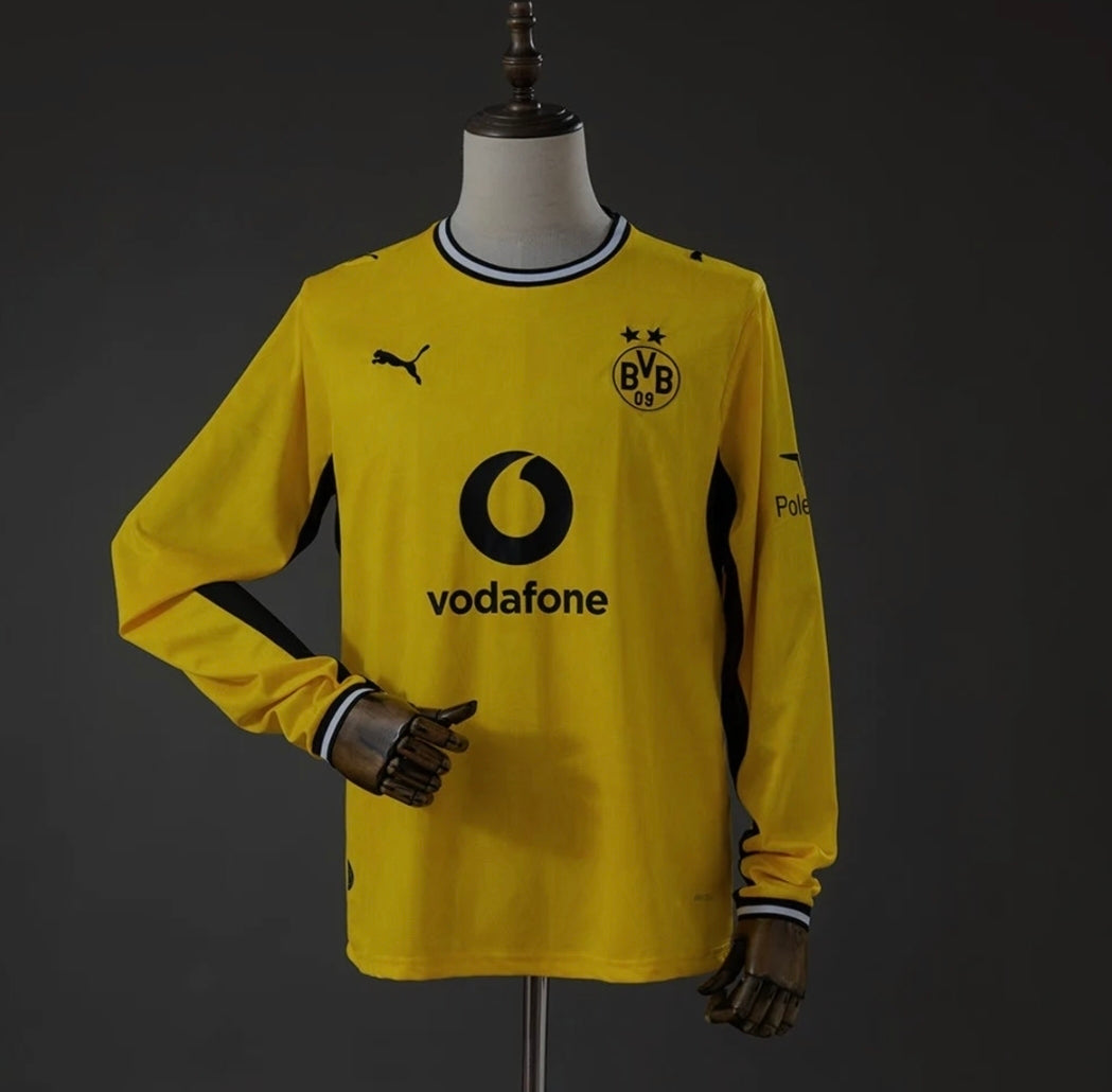 Camisa Borussia Dortmund Home 26/27 Manga Longa - Puma Torcedor Masculina