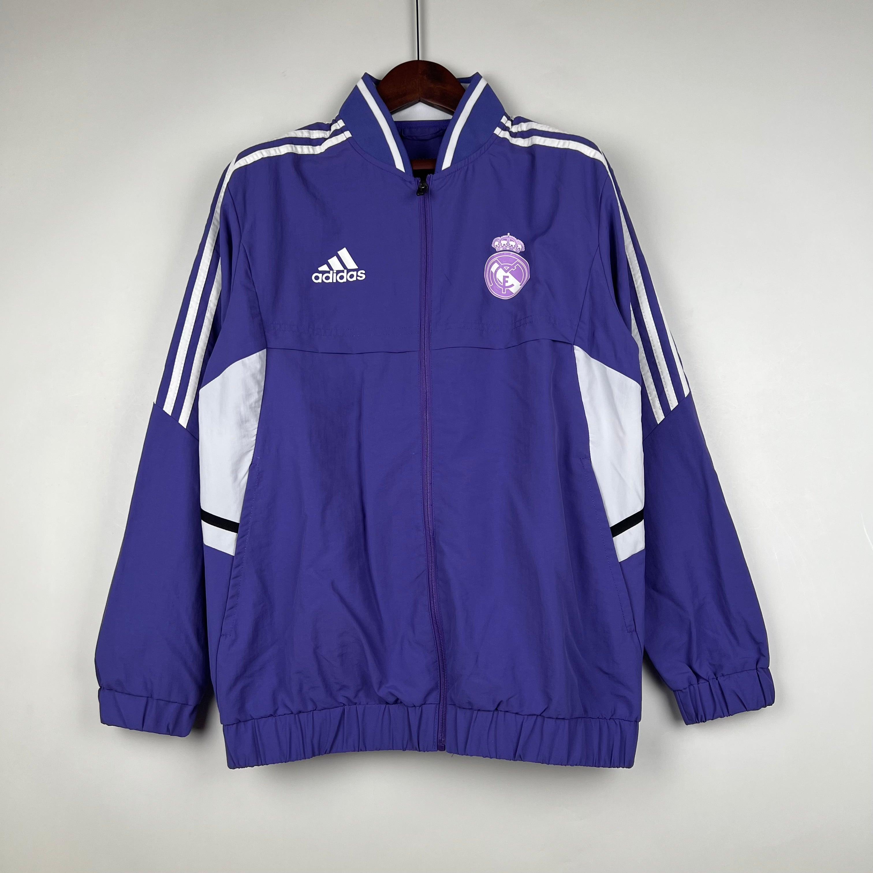 Jaqueta Corta Vento Real Madrid 2023/24 Roxo