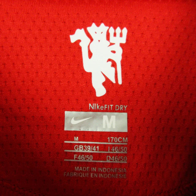 Camisa Manchester United 07/08 Home - Retrô Masculina