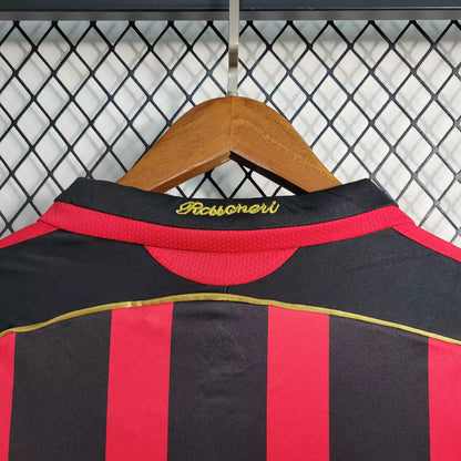 Camisa Milan 06/07 Home Manga Longa - Retrô Masculina