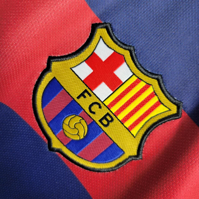 Camisa Barcelona 15/16 Home - Retrô Masculina