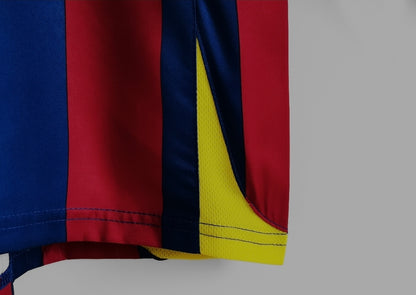 Camisa Barcelona 2005/2006 Home Manga Longa - Retrô Masculina