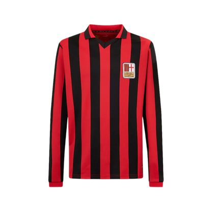 Camisa Manga Longa Milan 2024/25 - Vermelho e Preto Edição Especial