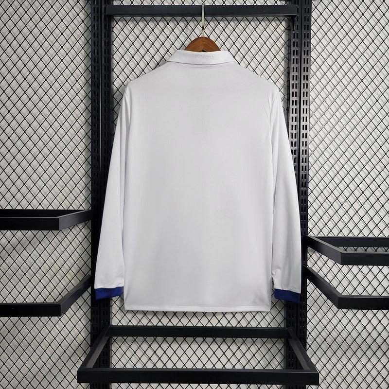 Camisa Real Madrid 16/17 Home Manga Longa - Retrô Masculina