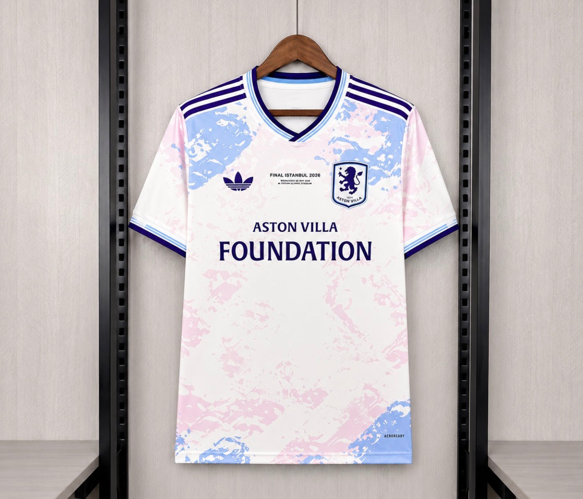 Camisa Aston Villa Third 26/27 - Adidas Torcedor Masculina