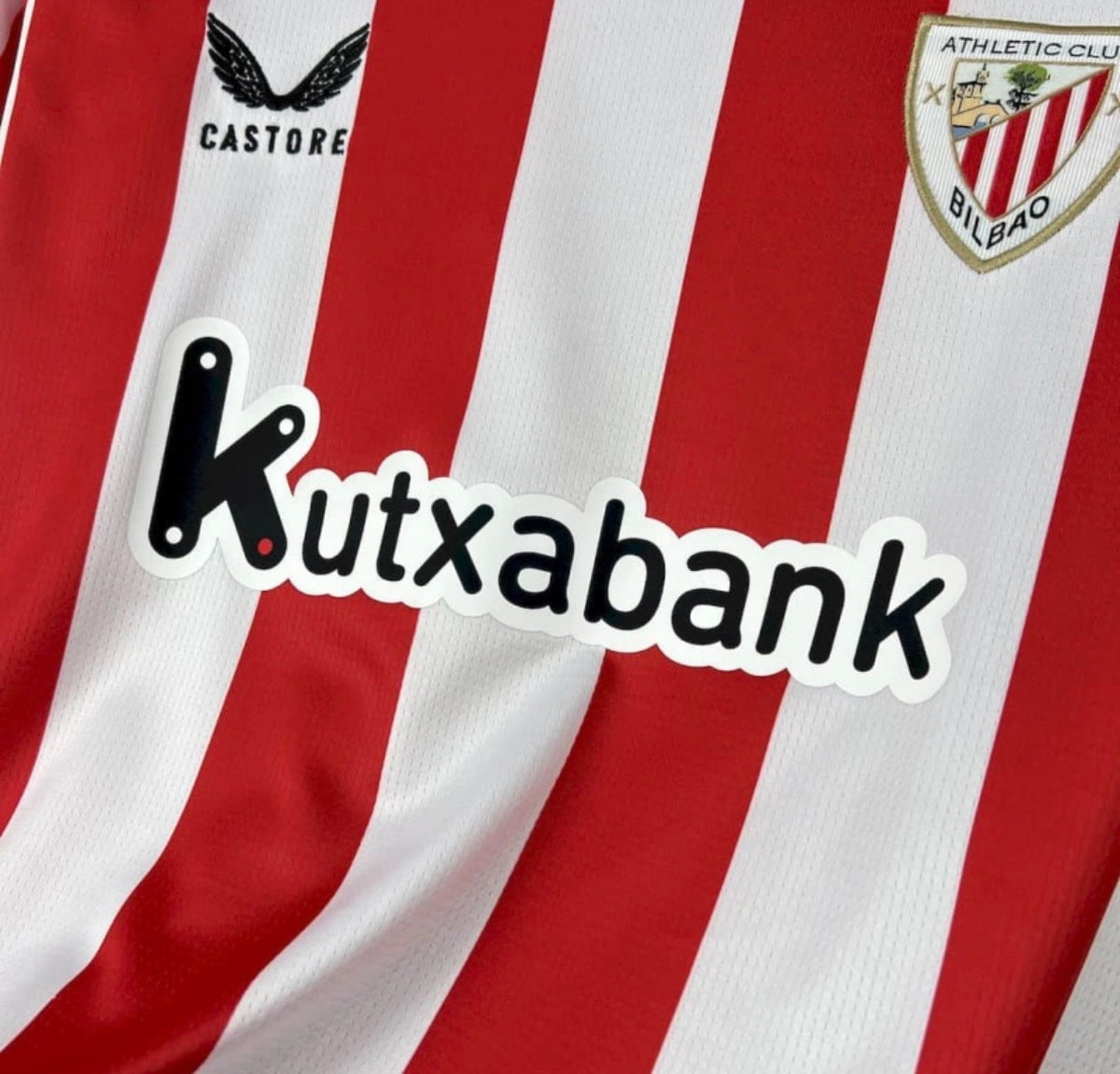 Camisa Athletic Bilbao Home 26/27 - Castore Torcedor Masculina