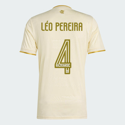 Camisa Flamengo Third 25/26 Léo Pereira N° 4