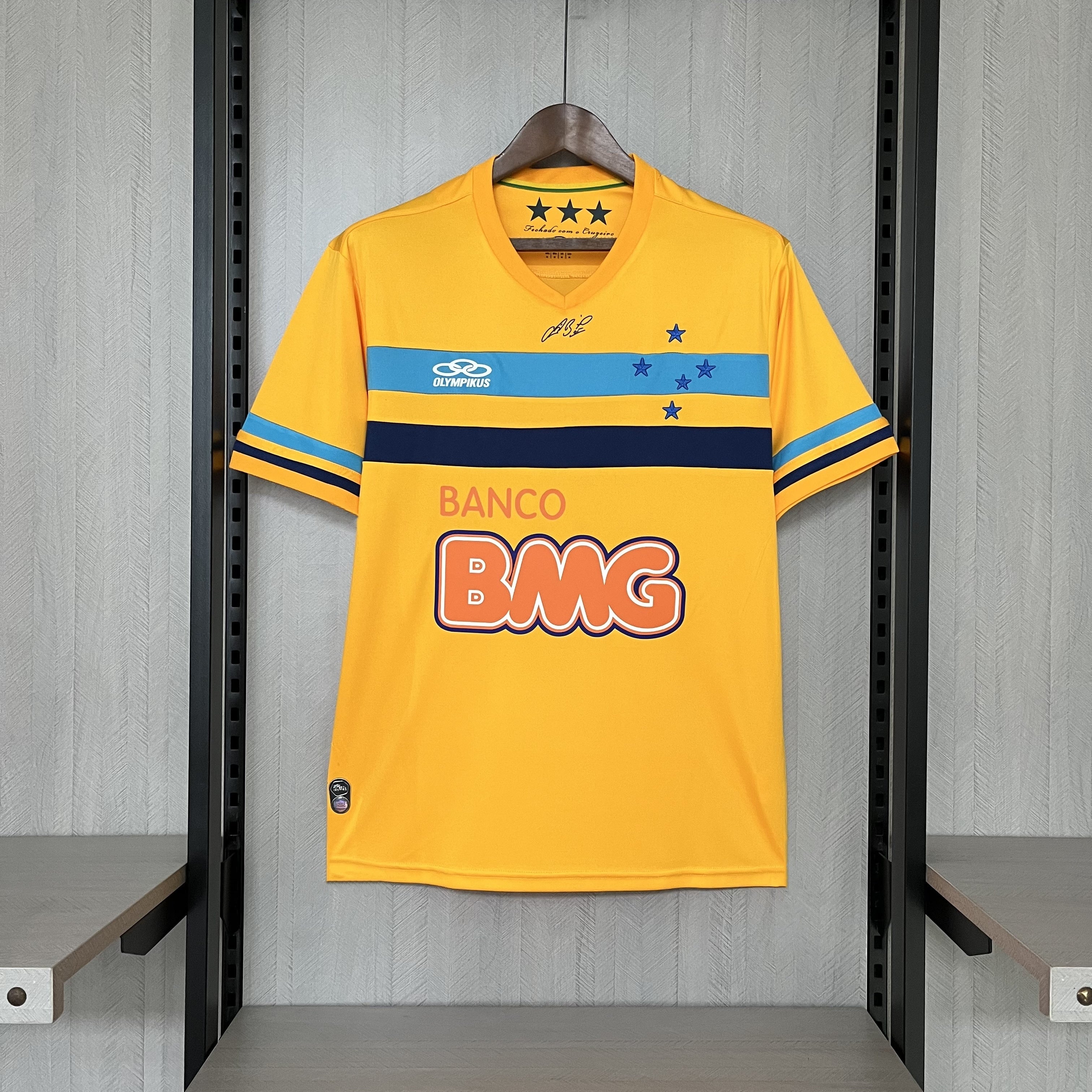 Camisa Cruzeiro 14/15 Goleiro I - Retrô