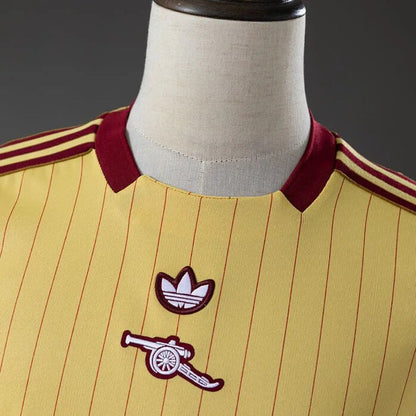 Camisa Arsenal Terrace Icons Amarela 26/27 - Adidas Torcedor Masculina
