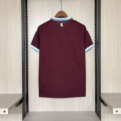 Camisa Aston Villa Home 26/27 - Adidas Torcedor Masculina