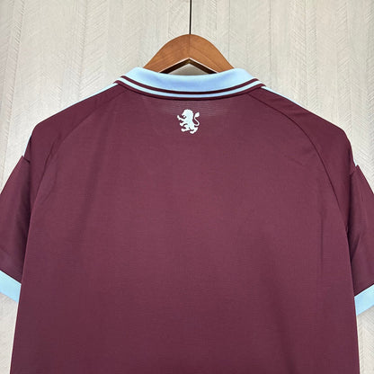 Camisa Aston Villa Home 26/27 - Adidas Torcedor Masculina