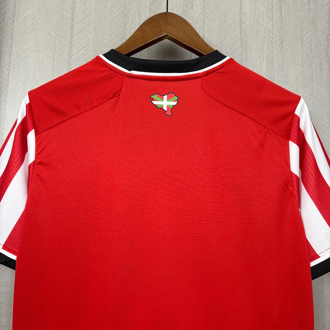 Camisa Athletic Bilbao Home 26/27 - Castore Torcedor Masculina