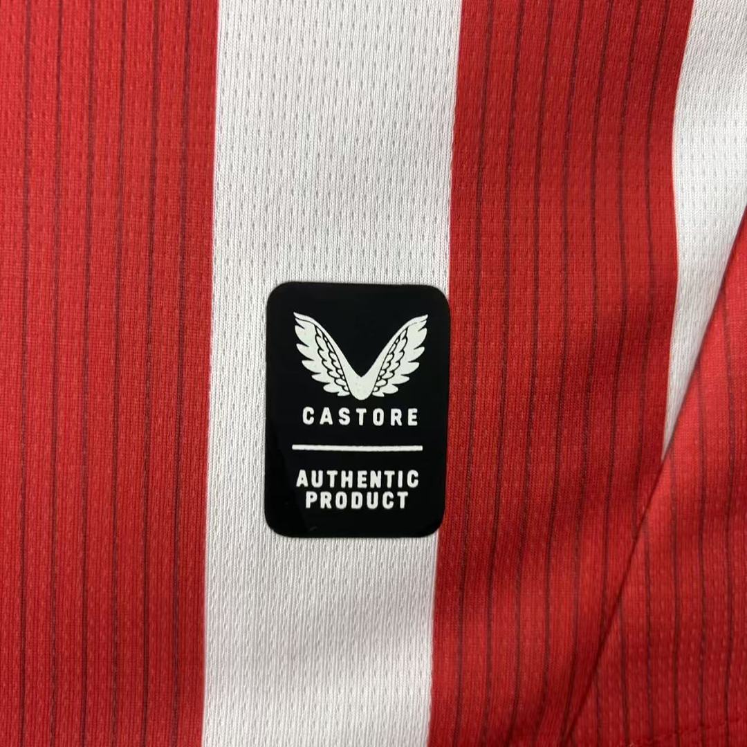 Camisa Athletic Bilbao Home 26/27 - Castore Torcedor Masculina