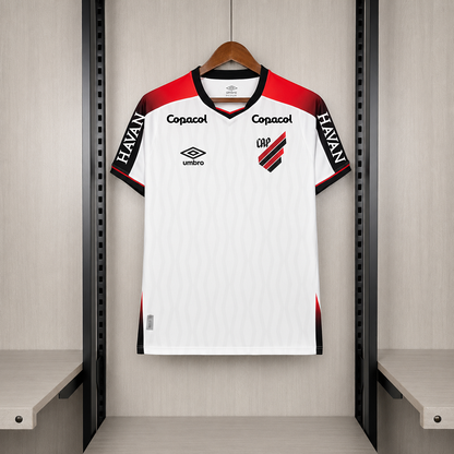 Camisa Athletico Paranaense Branca Com Patrocínios 26/27 - Torcedor Masculina