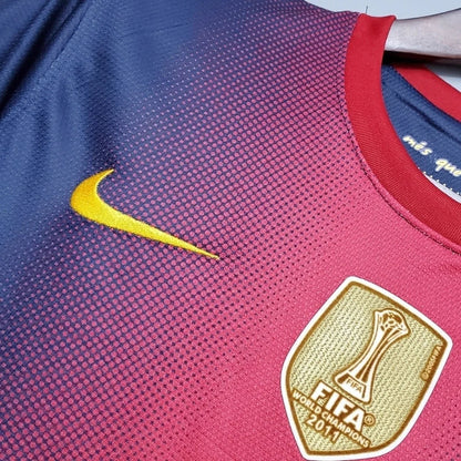 Camisa Barcelona 12/13 Home - Retrô Masculina