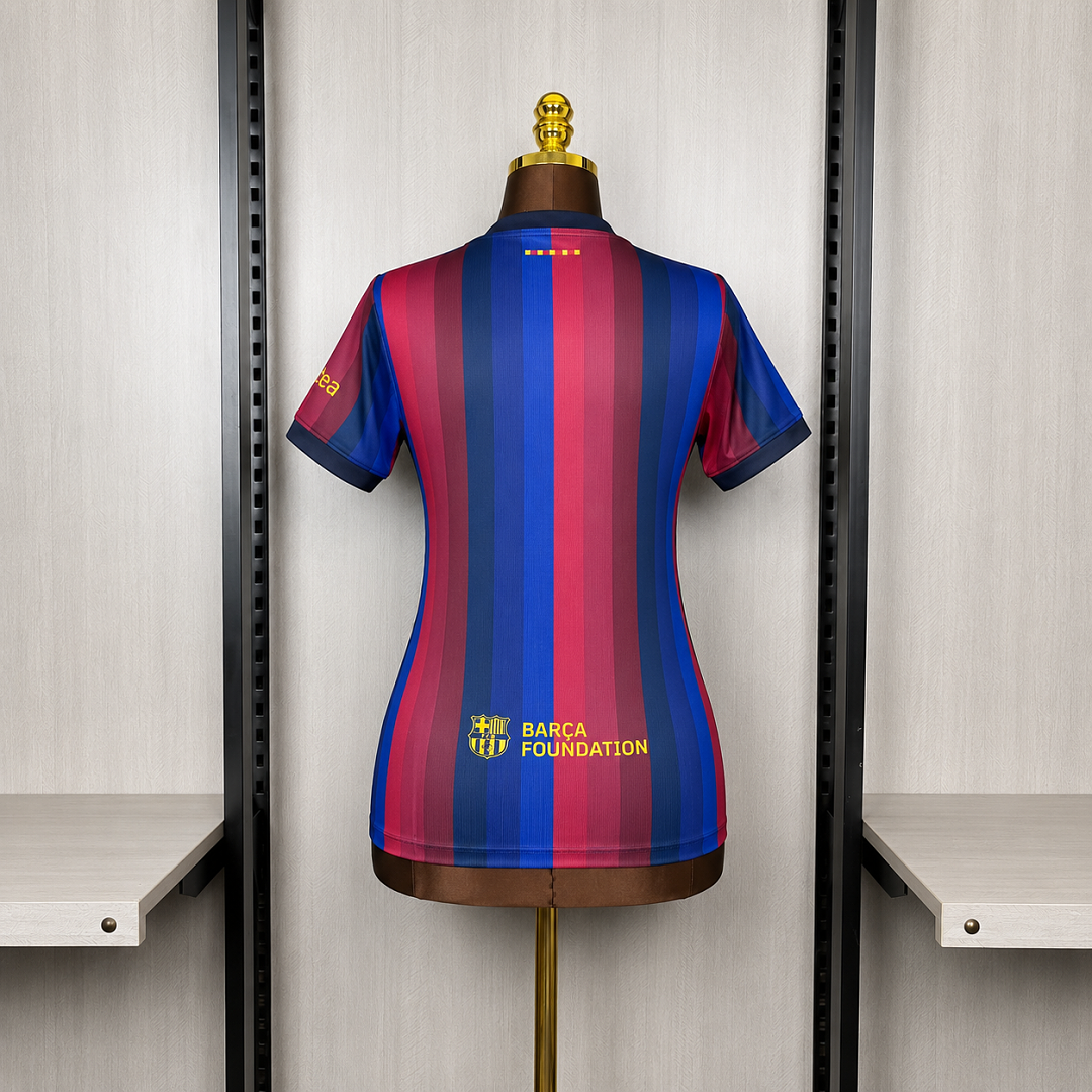 Camisa Barcelona Home 26/27 - Nike Torcedor Feminina