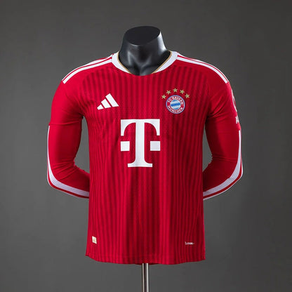 Camisa Bayern de Munique Home 26/27 Manga Longa - Adidas Jogador Masculina