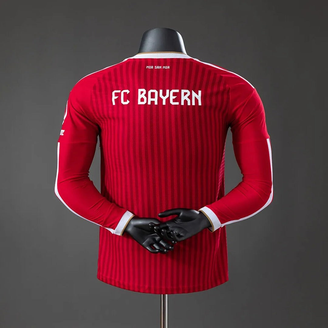 Camisa Bayern de Munique Home 26/27 Manga Longa - Adidas Jogador Masculina