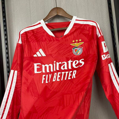 Camisa Benfica Home 26/27 Manga Longa - Adidas Torcedor Masculina