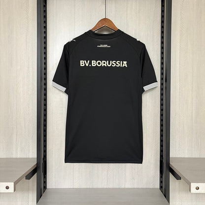 Camisa Borussia Dortmund Preta 26/27 - Puma Torcedor Masculina