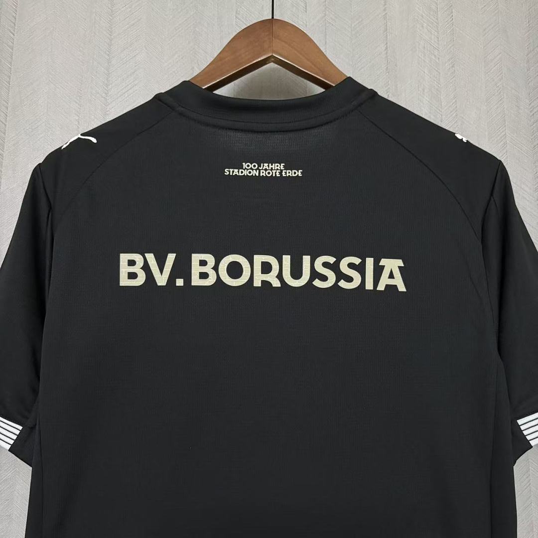Camisa Borussia Dortmund Preta 26/27 - Puma Torcedor Masculina