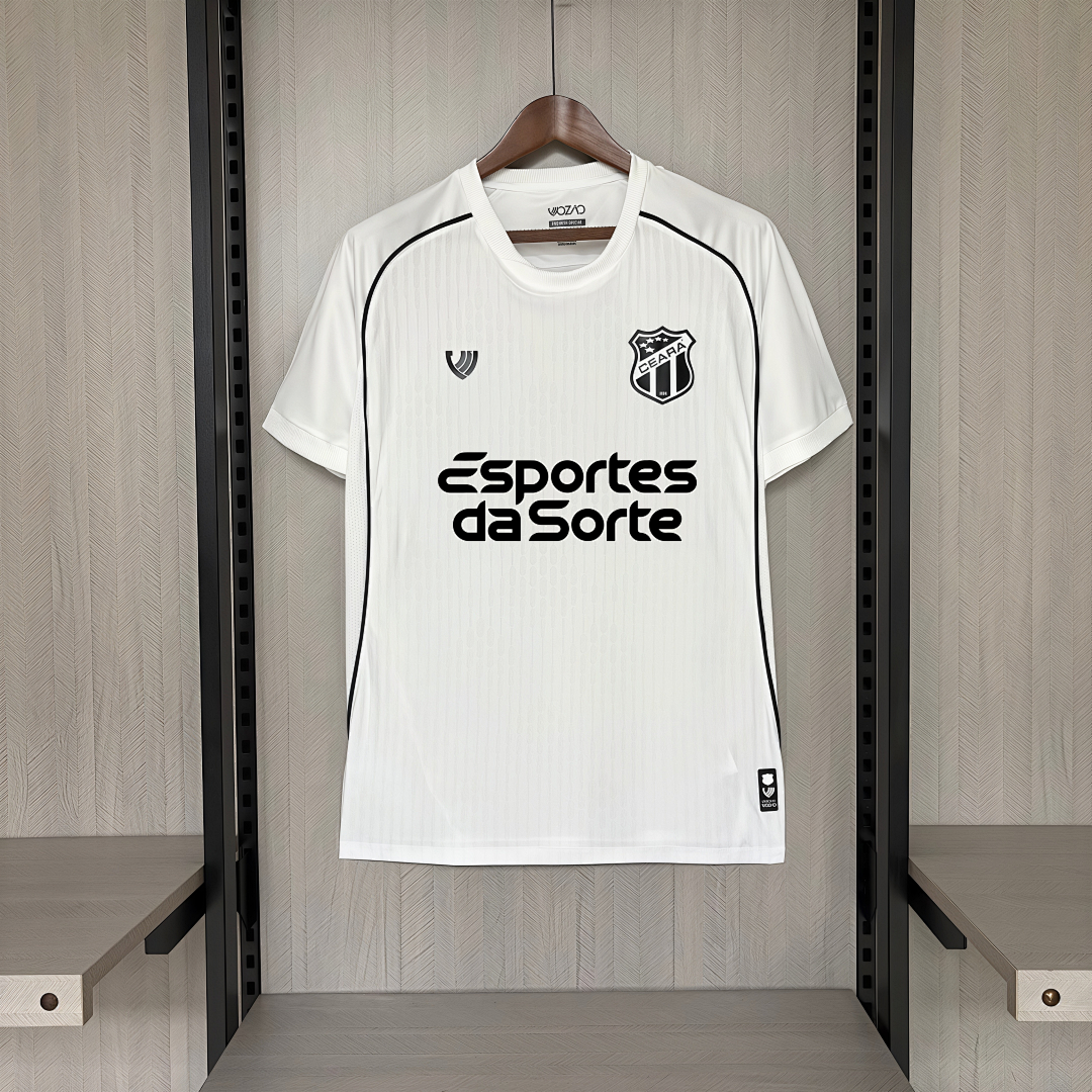 Camisa Ceará Away Com Patrocínios 26/27 - Torcedor Masculina