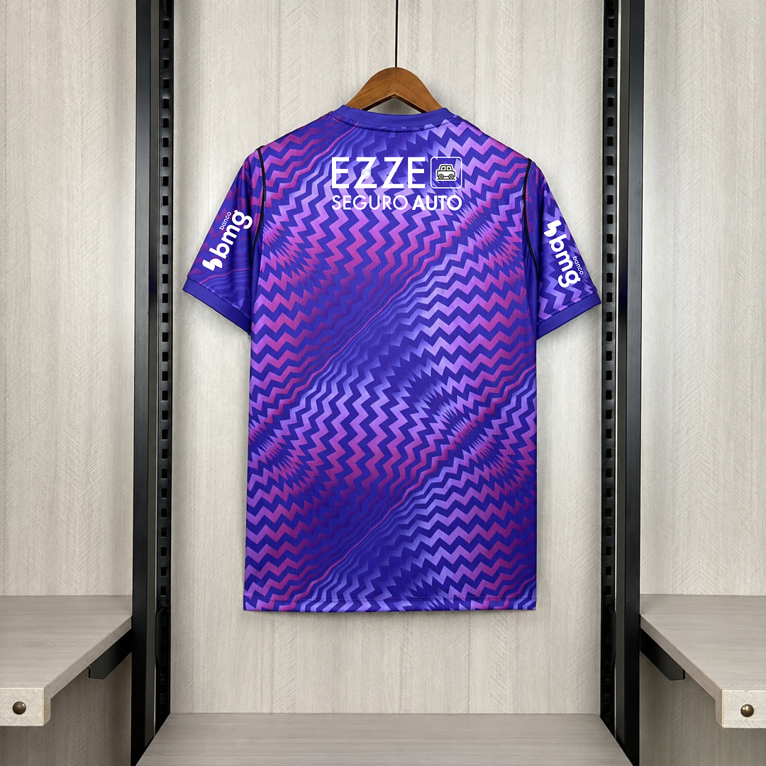 Camisa Corinthians Goleiro Roxa Com Patrocínios 26/27 - Nike Torcedor Masculina