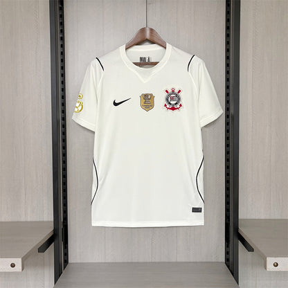 Camisa Corinthians Home Com Patrocínios 26/27 - Nike Torcedor Masculina
