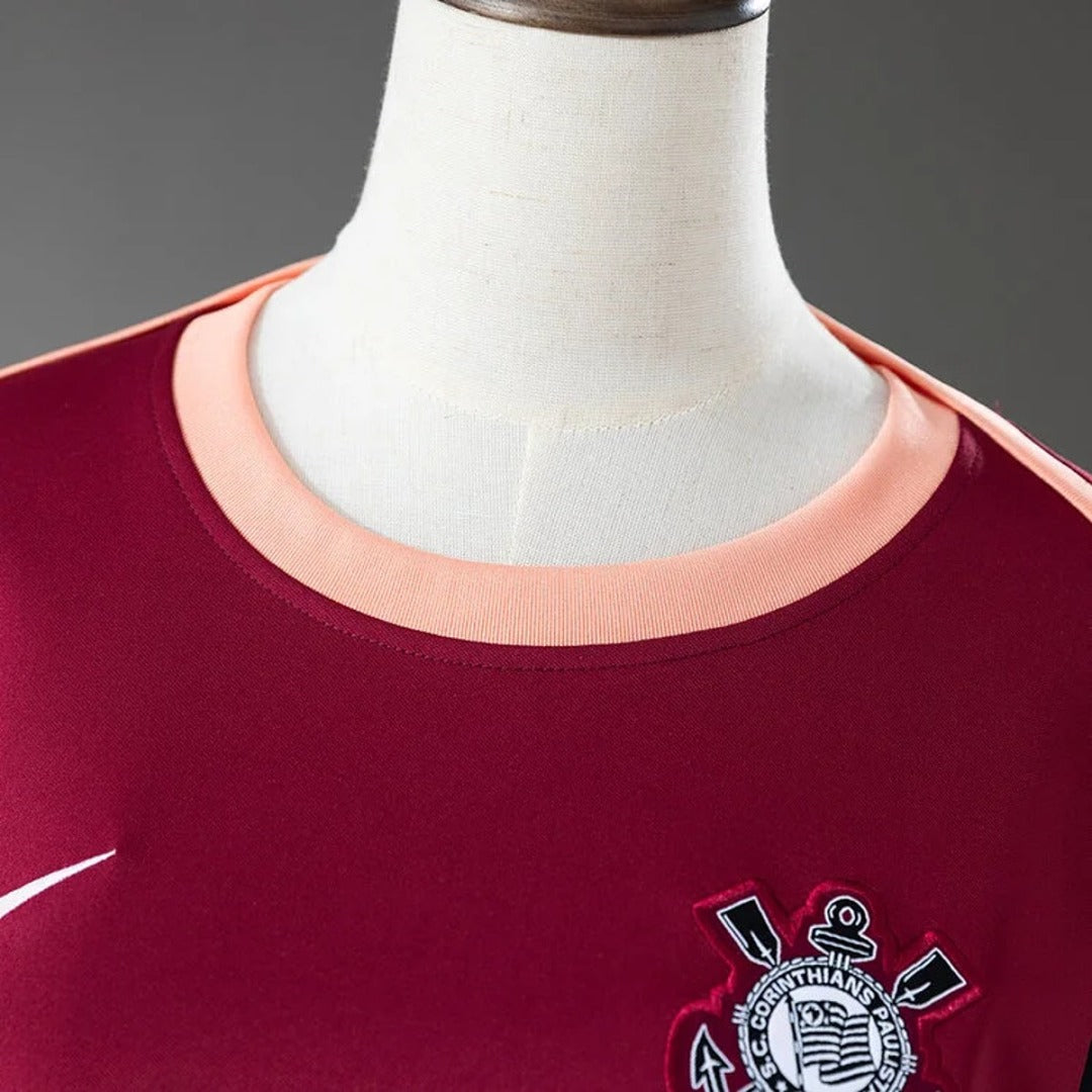 Camisa Corinthians Vermelha 26/27 - Nike Torcedor Feminina