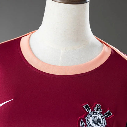 Camisa Corinthians Vermelha 26/27 - Nike Torcedor Feminina