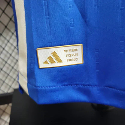 Camisa Itália Home Manga Comprida 24/25 - Adidas Versão Jogador