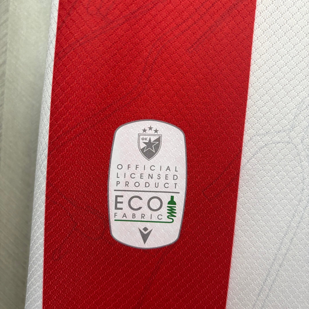 Camisa Estrela Vermelha Home 26/27 - Torcedor Masculina