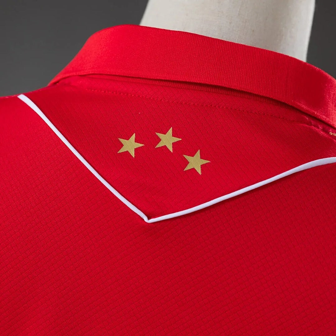 Camisa Estrela Vermelha Vermelha Home 26/27 - Torcedor Masculina